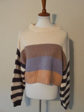 Forever 21 Striped Multicolor Women's Sweater